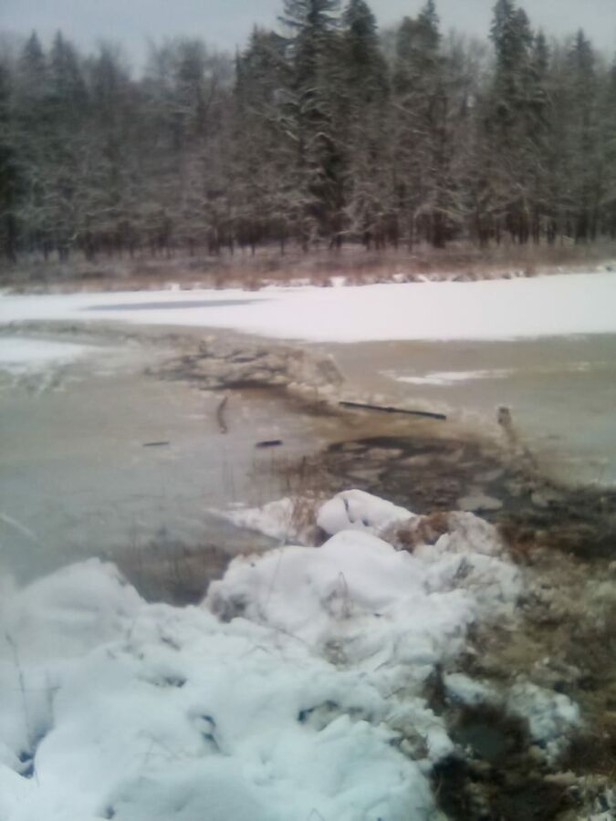 Первый пошел: рыбак провалился под лед на костромской реке
