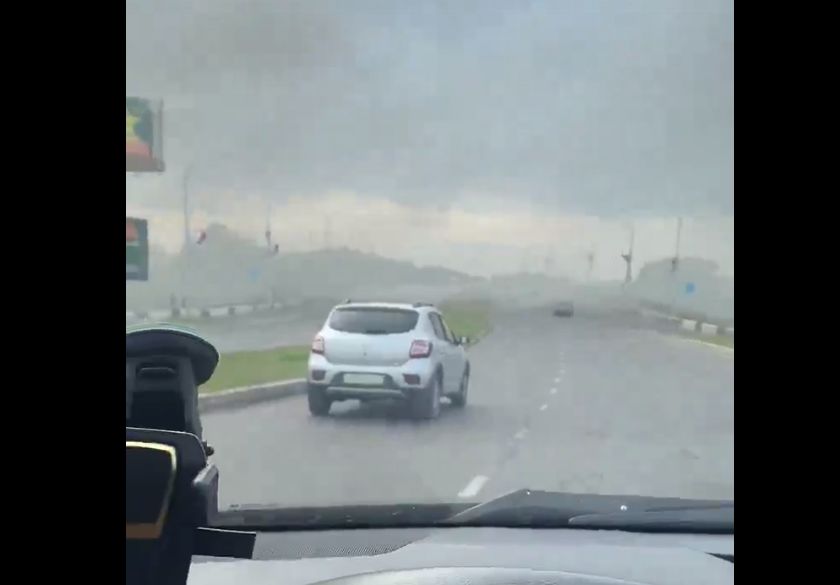 Сильный пожар: дымовая завеса окутала Кострому