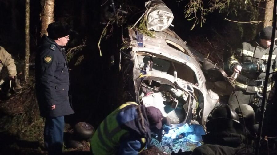 Пассажира рухнувшего под Костромой вертолета представили к награде
